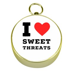 I Love Sweet Threats  Gold Compasses by ilovewhateva