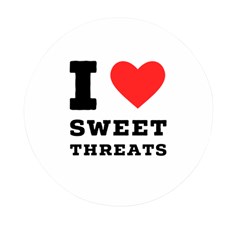 I Love Sweet Threats  Mini Round Pill Box by ilovewhateva