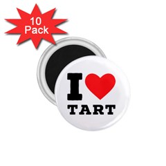 I Love Tart 1 75  Magnets (10 Pack)  by ilovewhateva