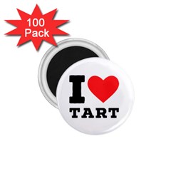 I Love Tart 1 75  Magnets (100 Pack)  by ilovewhateva