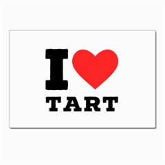 I Love Tart Postcard 4 x 6  (pkg Of 10) by ilovewhateva