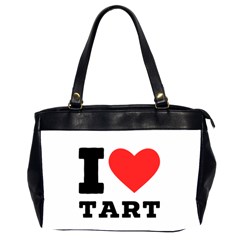 I Love Tart Oversize Office Handbag (2 Sides) by ilovewhateva