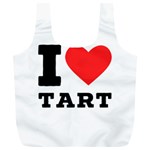 I love tart Full Print Recycle Bag (XL) Front