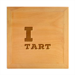 I Love Tart Wood Photo Frame Cube by ilovewhateva