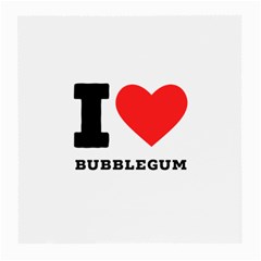 I Love Bubblegum Medium Glasses Cloth (2 Sides) by ilovewhateva