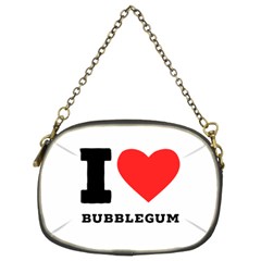 I Love Bubblegum Chain Purse (two Sides) by ilovewhateva