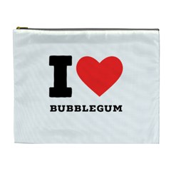 I Love Bubblegum Cosmetic Bag (xl) by ilovewhateva