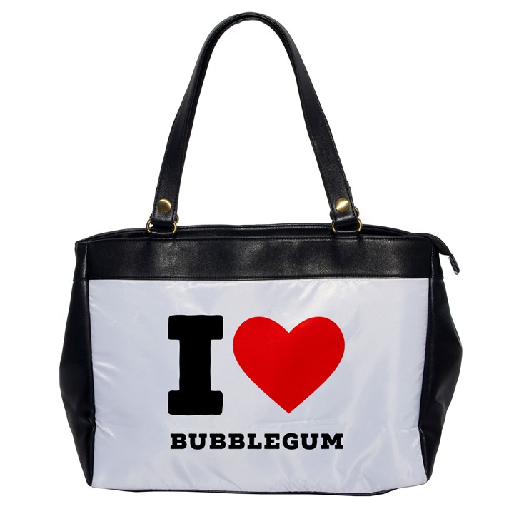 I love bubblegum Oversize Office Handbag