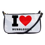 I love bubblegum Shoulder Clutch Bag Front