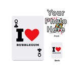 I love bubblegum Playing Cards 54 Designs (Mini) Front - ClubQ