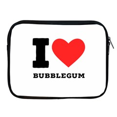 I Love Bubblegum Apple Ipad 2/3/4 Zipper Cases by ilovewhateva