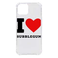 I Love Bubblegum Iphone 14 Tpu Uv Print Case by ilovewhateva