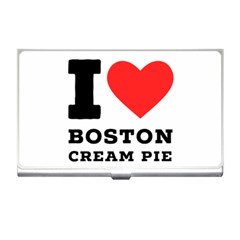 I Love Boston Cream Pie Business Card Holder by ilovewhateva