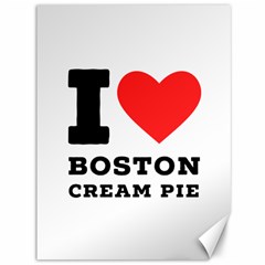 I Love Boston Cream Pie Canvas 36  X 48  by ilovewhateva