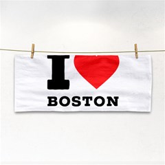 I Love Boston Cream Pie Hand Towel by ilovewhateva