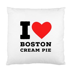 I Love Boston Cream Pie Standard Cushion Case (one Side) by ilovewhateva