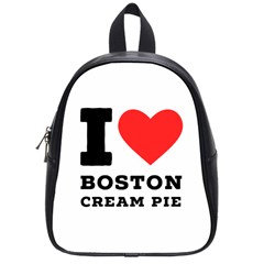 I Love Boston Cream Pie School Bag (small) by ilovewhateva