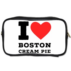 I Love Boston Cream Pie Toiletries Bag (two Sides) by ilovewhateva