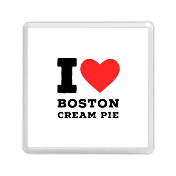 I love Boston cream pie Memory Card Reader (Square)