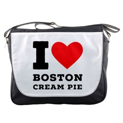 I Love Boston Cream Pie Messenger Bag by ilovewhateva