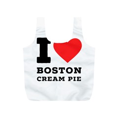 I Love Boston Cream Pie Full Print Recycle Bag (s) by ilovewhateva