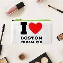 I Love Boston Cream Pie Cosmetic Bag (xs) by ilovewhateva