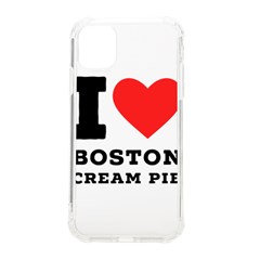 I Love Boston Cream Pie Iphone 11 Tpu Uv Print Case by ilovewhateva