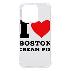 I Love Boston Cream Pie Iphone 14 Pro Tpu Uv Print Case by ilovewhateva