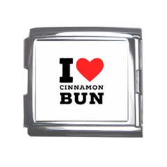 I Love Cinnamon Bun Mega Link Italian Charm (18mm) by ilovewhateva