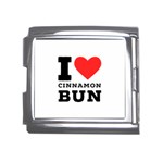 I love cinnamon bun Mega Link Italian Charm (18mm) Front