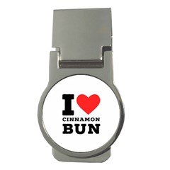 I Love Cinnamon Bun Money Clips (round)  by ilovewhateva