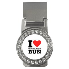 I Love Cinnamon Bun Money Clips (cz)  by ilovewhateva