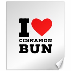 I Love Cinnamon Bun Canvas 20  X 24  by ilovewhateva