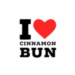 I love cinnamon bun Premium Plush Fleece Blanket (Extra Small) 40 x30  Blanket Front