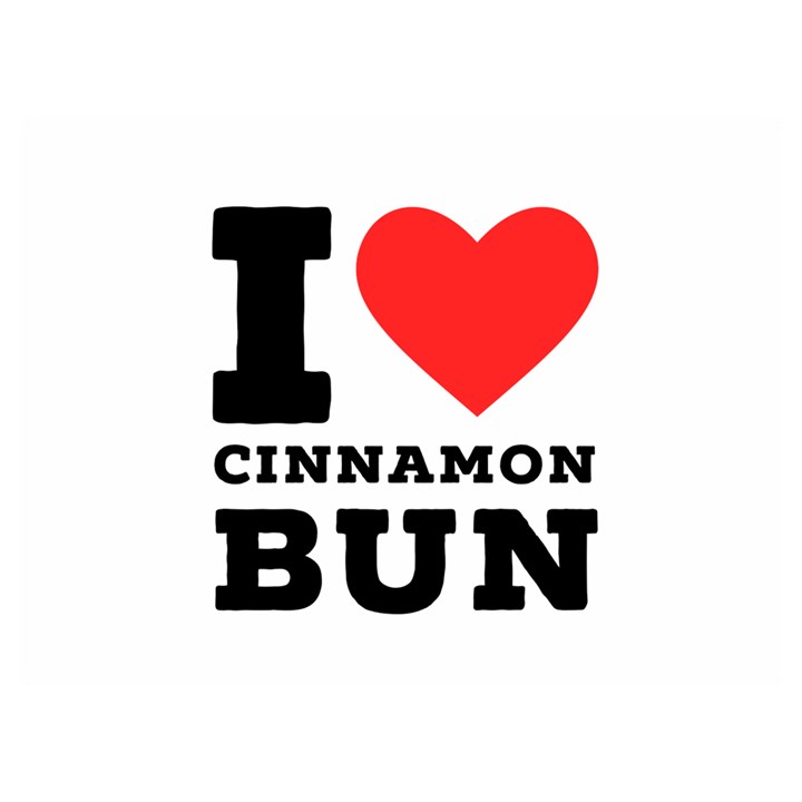 I love cinnamon bun Premium Plush Fleece Blanket (Extra Small)