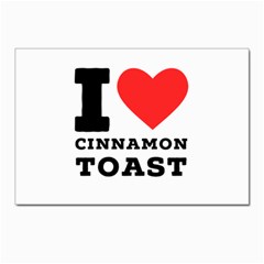 I Love Cinnamon Toast Postcard 4 x 6  (pkg Of 10) by ilovewhateva