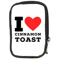 I Love Cinnamon Toast Compact Camera Leather Case by ilovewhateva