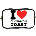 I love cinnamon toast Toiletries Bag (Two Sides) Back