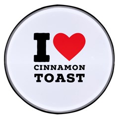 I Love Cinnamon Toast Wireless Fast Charger(black)