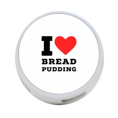 I Love Bread Pudding  4-port Usb Hub (two Sides) by ilovewhateva