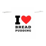 I love bread pudding  Lightweight Drawstring Pouch (L) Back