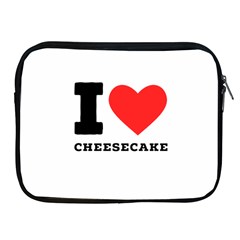 I Love Cheesecake Apple Ipad 2/3/4 Zipper Cases by ilovewhateva