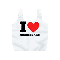 I Love Cheesecake Full Print Recycle Bag (s) by ilovewhateva