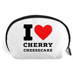 I love cherry cheesecake Accessory Pouch (Large) Front