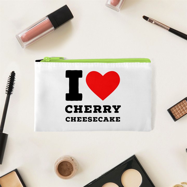 I love cherry cheesecake Cosmetic Bag (XS)