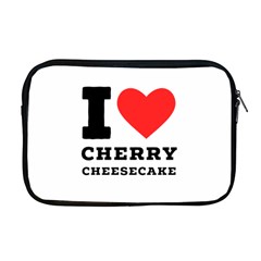 I Love Cherry Cheesecake Apple Macbook Pro 17  Zipper Case by ilovewhateva