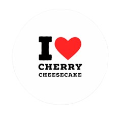 I Love Cherry Cheesecake Mini Round Pill Box (pack Of 3) by ilovewhateva