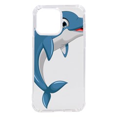 Blue Dolphin Iphone 14 Pro Max Tpu Uv Print Case