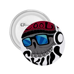 Cool Skull 2 25  Buttons