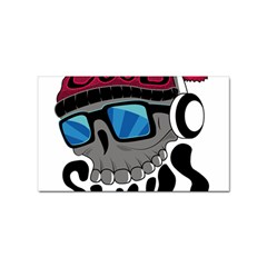 Cool Skull Sticker Rectangular (100 Pack) by pakminggu